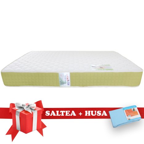 Set Saltea Pocket Spring Saltex 1600x1900 + Husa cu elastic